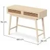 Bureau - Halconsole - Hout Boho Bali - Yanpai image 7