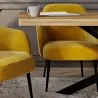 Rechthoekige Eettafel - Industrieel - Hout en Metaal - Bayron image 7