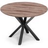 Ronde Eettafel - Industrieel - Hout en Metaal - Bayron image 7