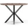 Ronde Eettafel - Industrieel - Hout en Metaal - Bayron image 7