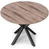 Ronde Eettafel - Industrieel - Hout en Metaal - Bayron image 7