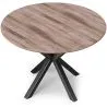 Ronde Eettafel - Industrieel - Hout en Metaal - Bayron image 7