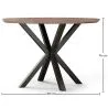 Ronde Eettafel - Industrieel - Hout en Metaal - Bayron image 7