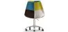 Draaibare kantoorstoel - Patchwork bekleding - Simona image 7