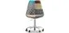 Draaibare kantoorstoel - Patchwork bekleding - Patty image 7