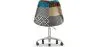 Draaibare kantoorstoel - Patchwork bekleding - Patty image 7