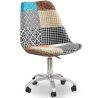 Draaibare kantoorstoel - Patchwork bekleding - Patty image 7