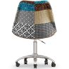 Draaibare kantoorstoel - Patchwork bekleding - Patty image 7