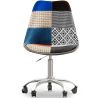 Draaibare kantoorstoel - Patchwork bekleding - Pixi image 7