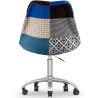 Draaibare kantoorstoel - Patchwork bekleding - Pixi image 7