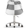 Draaibare kantoorstoel - Patchwork bekleding - Sam image 7