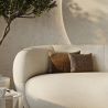 Gebogen Bank - 3-Zits - Boucle Stof - Curvy image 7