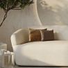 Gebogen Sofa - 2-Zitter - Boucle Stof - Bold image 7