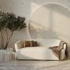 Gebogen Sofa - 2-Zitter - Boucle Stof - Bold image 7