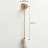 Hanglamp Kabel van Jute en Hout - 200 cm - Hanz image 7