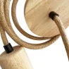 Hanglamp Kabel van Jute en Hout - 200 cm - Hanz image 7