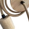 Hanglamp Kabel van Jute en Hout - 200 cm - Hanz image 7