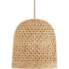 Rieten Plafondlamp - Boho Bali Design Hanglamp - 30 cm - Rava image 7