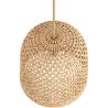 Rieten Plafondlamp - Boho Bali Design Hanglamp - 50 cm - Rava image 7
