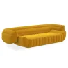Fluwelen Gestoffeerde Sofa - 3/4 zitplaatsen - Caden image 7
