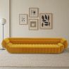 Fluwelen Gestoffeerde Sofa - 4/5 zitplaatsen - Caden image 7
