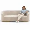 Sofa met 3/4 zitplaatsen - Bekleed met fluweel - Herina image 7