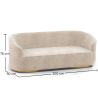 Sofa met 3/4 zitplaatsen - Bekleed met fluweel - Herina image 7