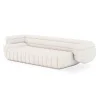 Sofa met bekleding van bouclé-stof - 3/4 zitplaatsen - Caden image 7