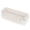 Sofa met bekleding van bouclé-stof - 3/4 zitplaatsen - Caden image 7