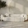 Sofa met bekleding van bouclé-stof - 3/4 zitplaatsen - Caden image 7