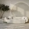 Sofa met bekleding van bouclé-stof - 3/4 zitplaatsen - Caden image 7