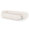 Sofa met bekleding van bouclé-stof - 3/4 zitplaatsen - Caden image 7