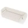 Sofa met bekleding van bouclé-stof - 3/4 zitplaatsen - Caden image 7