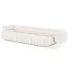 Sofa met bekleding van bouclé-stof - 4/5 zitplaatsen - Caden image 7