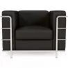 Design fauteuil - Gestoffeerd met veganistisch leer - Lecur image 7
