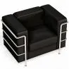 Design fauteuil - Gestoffeerd met veganistisch leer - Lecur image 7