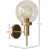 Gouden Wandlamp - Lica image 7