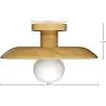 Plafondlamp - Houten Wandlamp - Richmon image 7