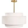  Hanglamp voor aan het Plafond - Stoffen Lampenkap - Braichal image 7