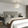  Hanglamp voor aan het Plafond - Stoffen Lampenkap - Braichal image 7