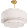  Hanglamp voor aan het Plafond - Stoffen Lampenkap - Braichal image 7