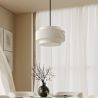 Hanglamp voor aan het Plafond - Stoffen Lampenkap - Lorwe image 7