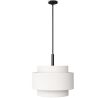 Hanglamp voor aan het Plafond - Stoffen Lampenkap - Lorwe image 7