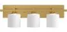 Ouderwetse gouden wandlamp - Wandlamp met 3 lampen - Violet image 7