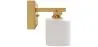 Ouderwetse gouden wandlamp - Wandlamp met 3 lampen - Violet image 7