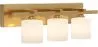 Ouderwetse gouden wandlamp - Wandlamp met 3 lampen - Violet image 7