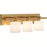 Ouderwetse gouden wandlamp - Wandlamp met 3 lampen - Violet image 7