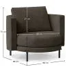 Design Fauteuil - Bekleed met Velours - Maura image 7