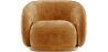 Gebogen fluwelen beklede fauteuil - Cally image 7