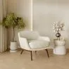 Bouclé beklede fauteuil - Jenna image 7